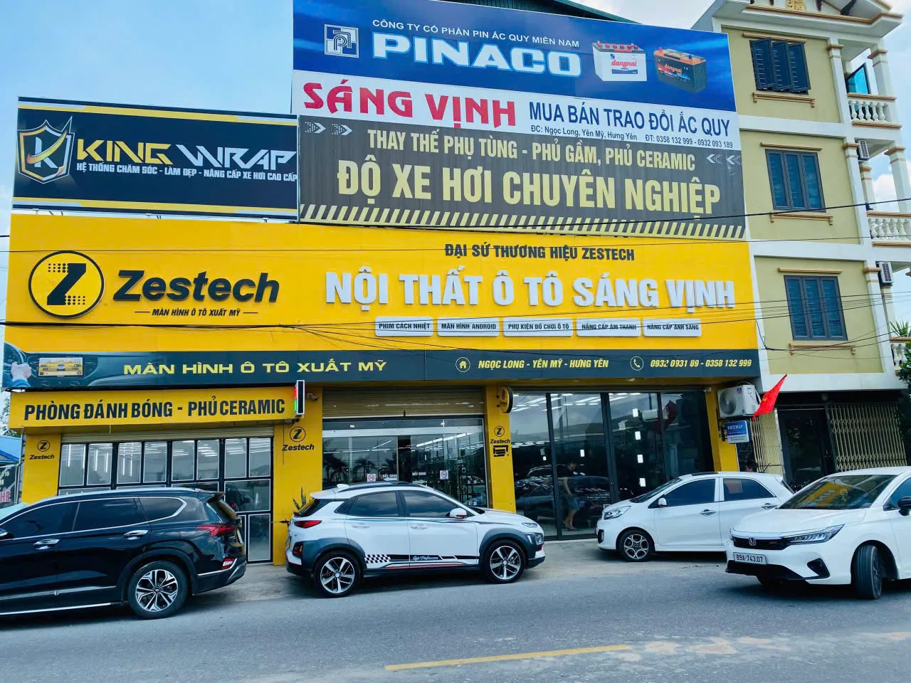 Nội thất ô tô Sáng Vịnh Hưng Yên