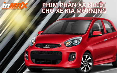 Những lưu ý cần biết khi dán phim phản xạ nhiệt cho xe Kia Morning