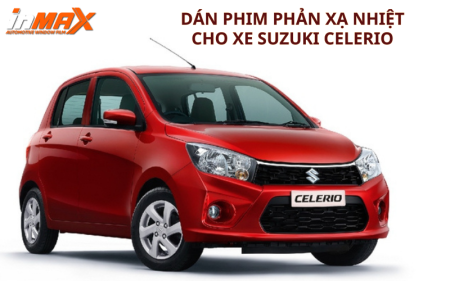 Dán phim phản xạ nhiệt cho xe Suzuki Celerio