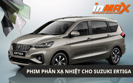 Dán phim phản xạ nhiệt cho xe Suzuki Ertiga