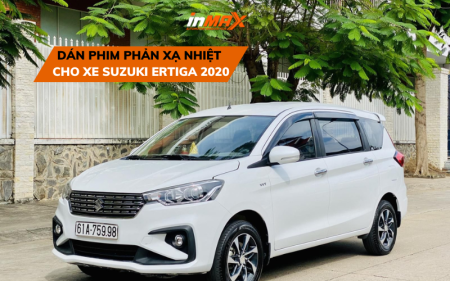 Dán phim phản xạ nhiệt cho xe Suzuki Ertiga 2020