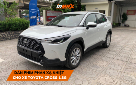 Dán phim phản xạ nhiệt cho xe Toyota Cross 1.8G