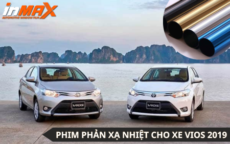 Dán phim phản xạ nhiệt cho xe Vios 2019