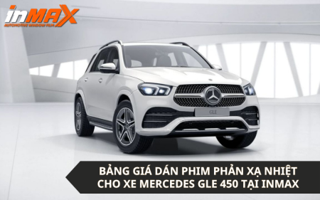 Tư vấn, báo giá dán phim phản xạ nhiệt xe Mercedes GLE450