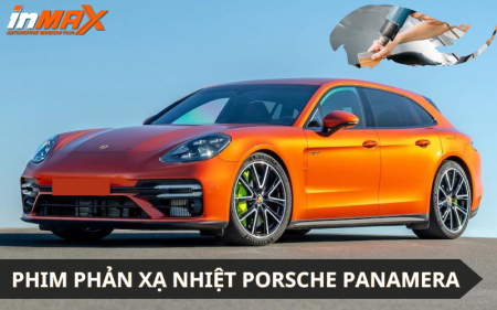 Dán phim phản xạ nhiệt cho xe Porsche Panamera