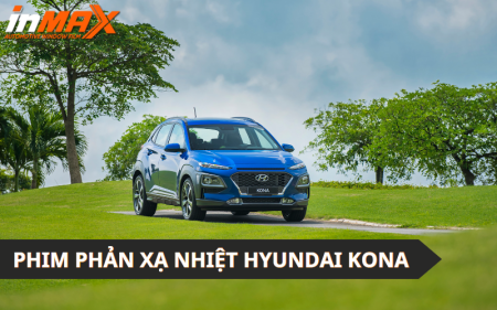 Dán phim phản xạ nhiệt cho xe Hyundai Kona