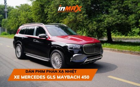 5+ lưu ý khi dán phim phản xạ nhiệt xe Mercedes GLS Maybach 450