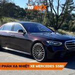 Dán phim phản xạ nhiệt xe Mercedes S580 có bị phạt không?