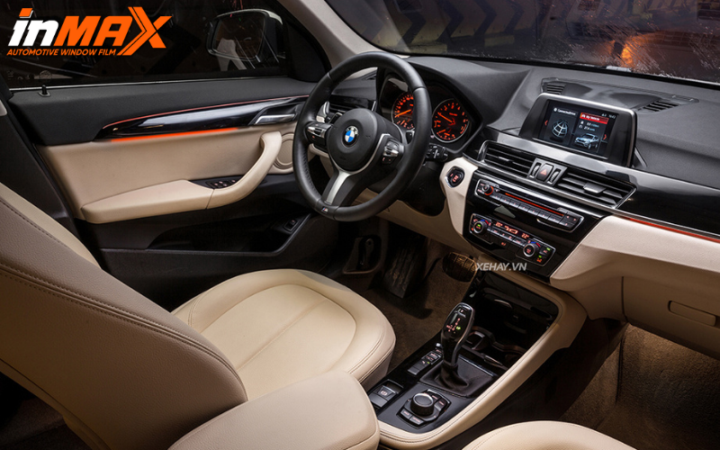 Dán phim phản xạ nhiệt xe BMW X1 tăng cường sự riêng tư