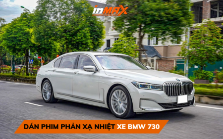 Các vị trí bắt buộc dán phim phản xạ nhiệt xe BMW 730