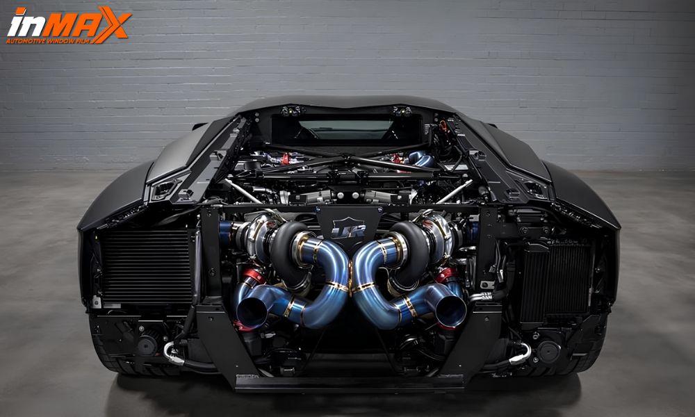 Động cơ xe Lamborghini Aventador S