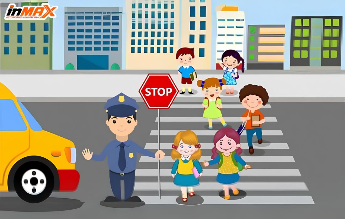 Mục tiêu của chương trình "An toàn giao thông cho nụ cười trẻ thơ" là nâng cao hiểu biết về luật giao thông đường bộ