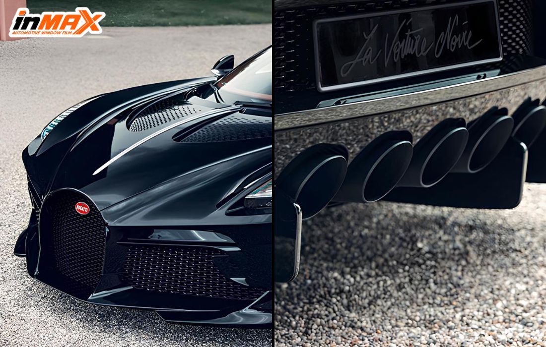 Thiết kế ngoại thất của xe Bugatti La Voiture Noire