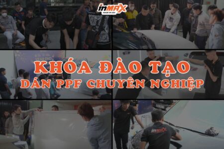 Inmax đào tạo kỹ thuật dán PPF cho hệ thống Đại lý