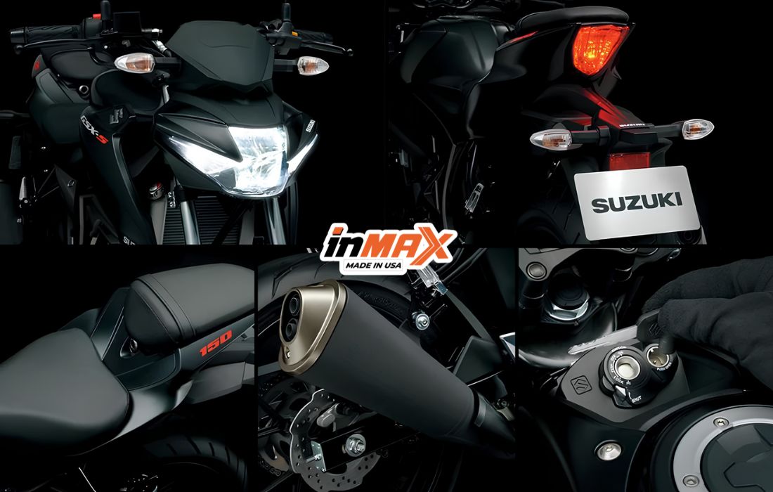 Mọi chi tiết trên Suzuki GSX R150 đều vô cùng sắc nét