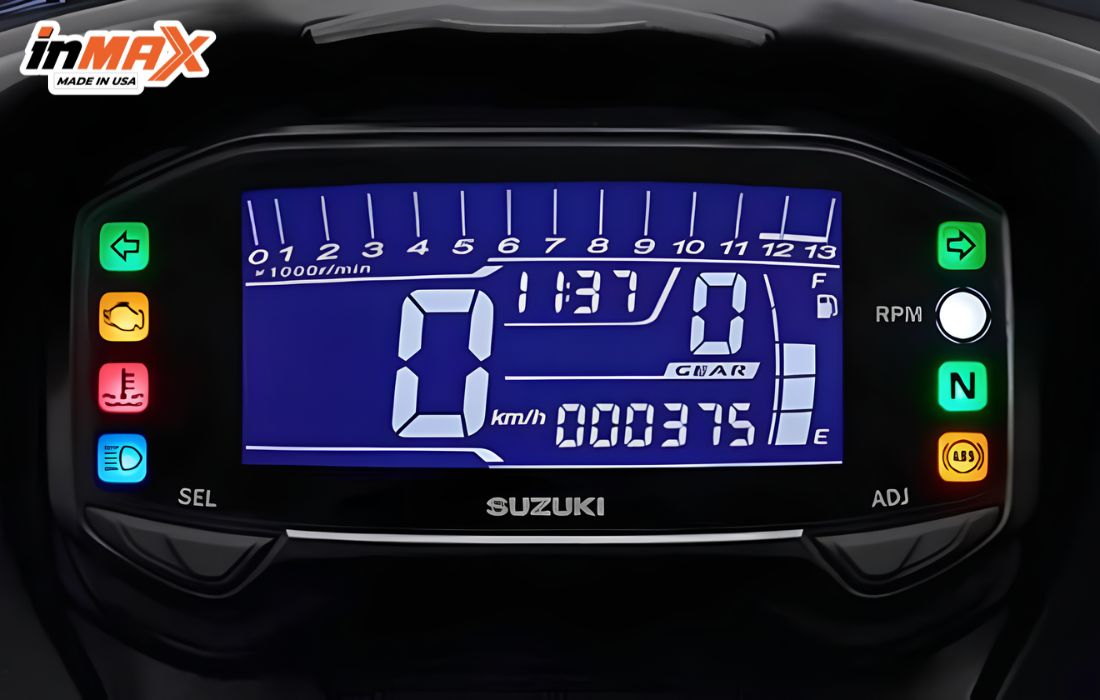 Suzuki GSX R150 trang bị màn hình kỹ thuật cỡ lớn