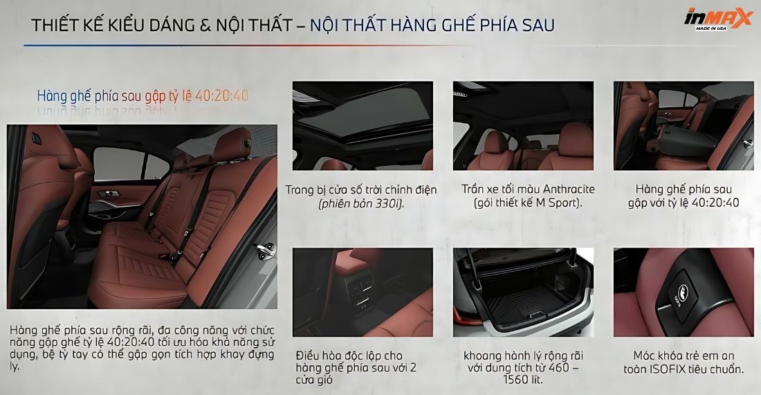 Nội thất kết hợp giữa vẻ đẹp hiện đại, chất liệu cao cấp và công nghệ tiên tiến