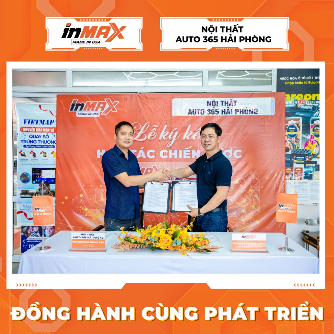 INMAX Việt Nam và Auto365 Hải Phòng ký kết thỏa thuận hợp tác chiến lược