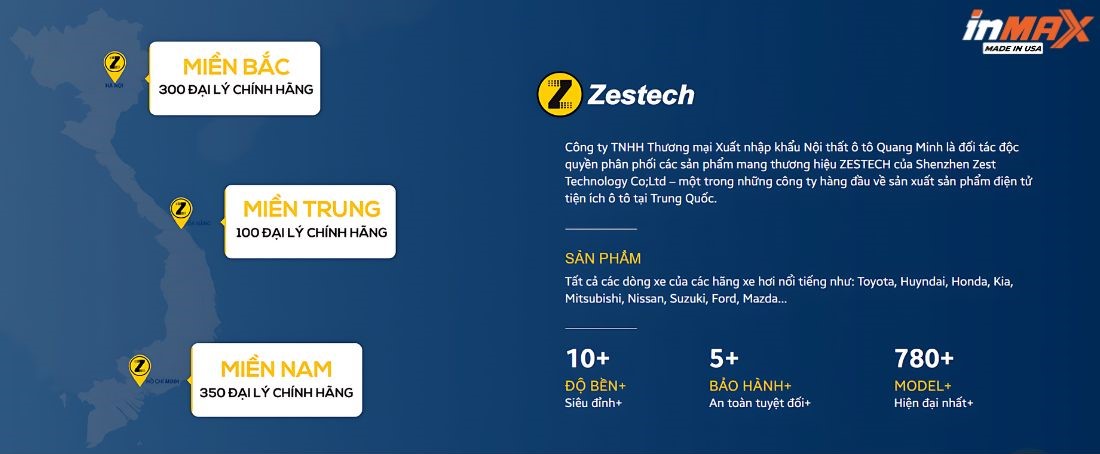 Lịch sử và phạm vi hoạt động của Zestech HN