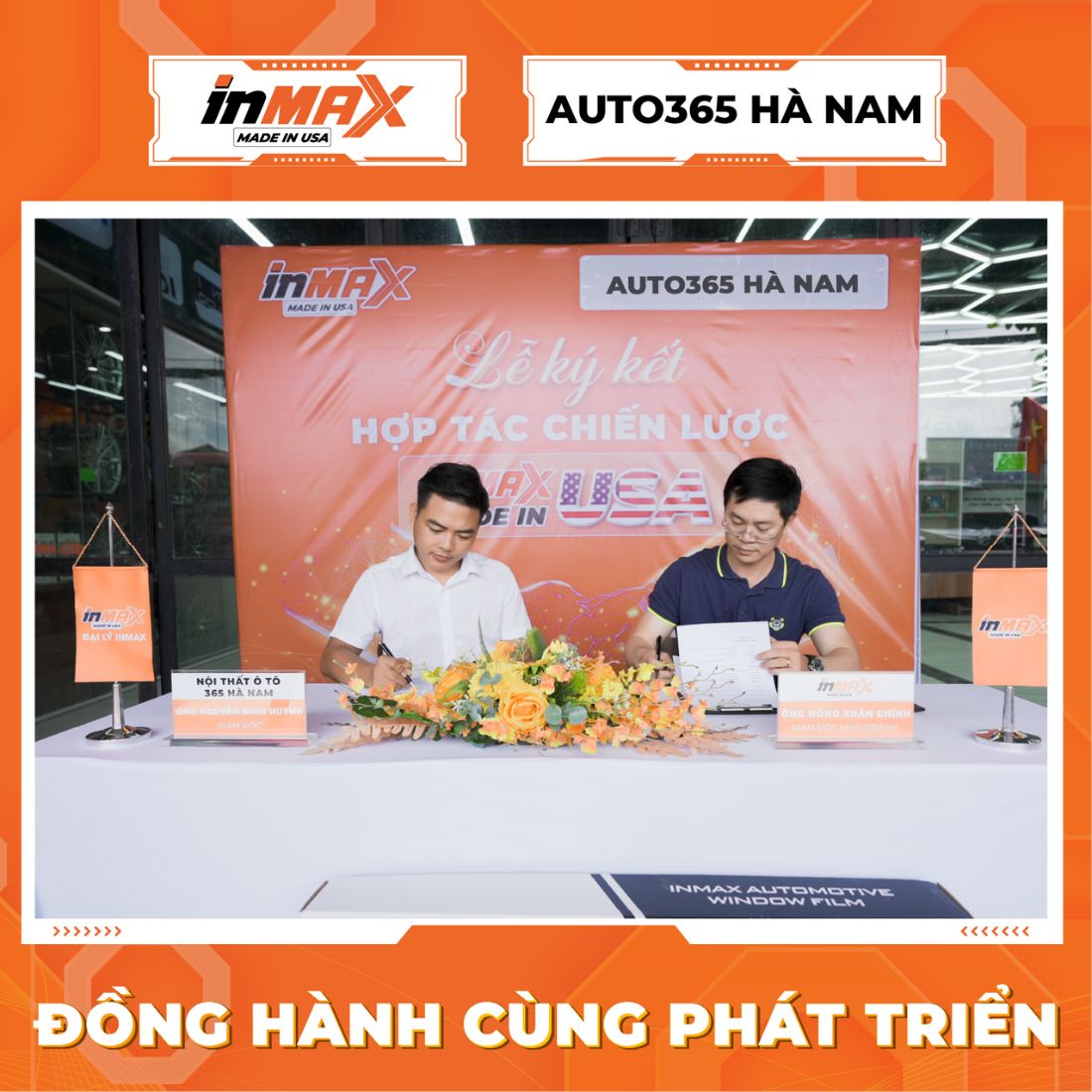 INMAX Việt Nam và Auto365 Hà Nam thỏa thuận hợp tác chiến lược