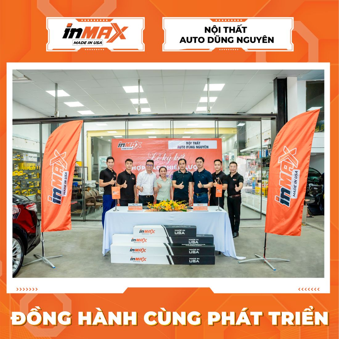 Hành trình phía trước của INMAX và Auto Dũng Nguyên hứa hẹn sẽ đầy ắp những cơ hội và thành tựu mới