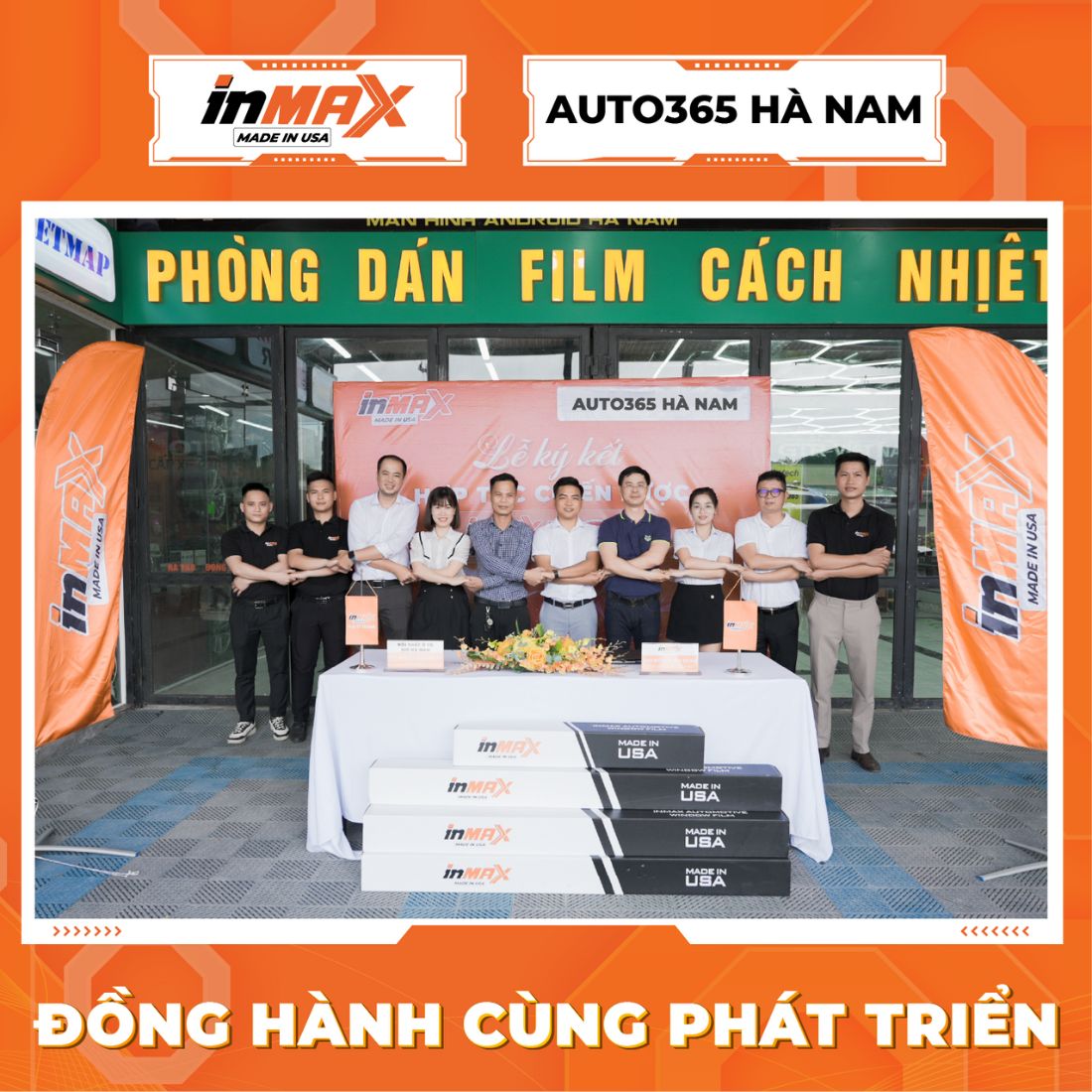 Sự hợp tác giữa INMAX Việt Nam và Auto365 Hà Nam hứa hẹn mang lại nhiều lợi ích cho cả hai doanh nghiệp