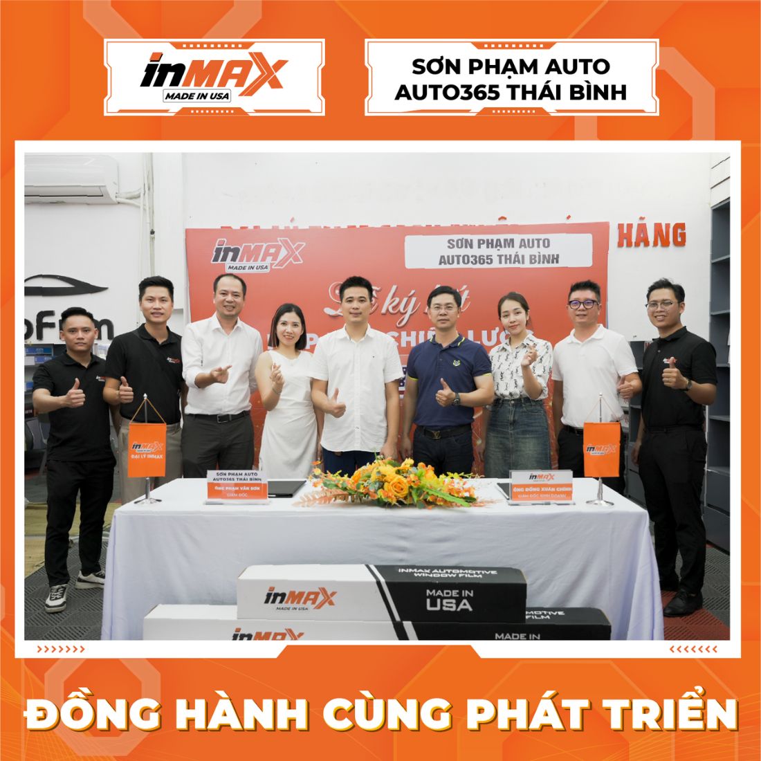 Cùng chúc mừng INMAX và Sơn Phạm Auto