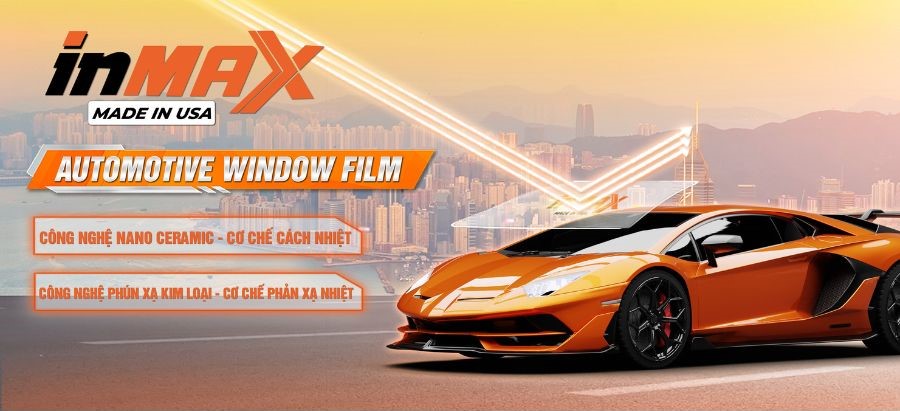 Film cách nhiệt Inmax sử dụng công nghệ phún xạ kim loại tiên tiến