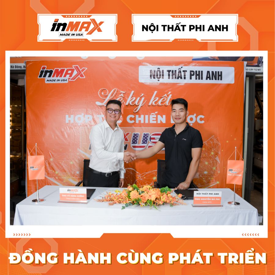 INMAX Việt Nam & Nội thất ô tô Phi Anh ký kết hợp tác chiến lược