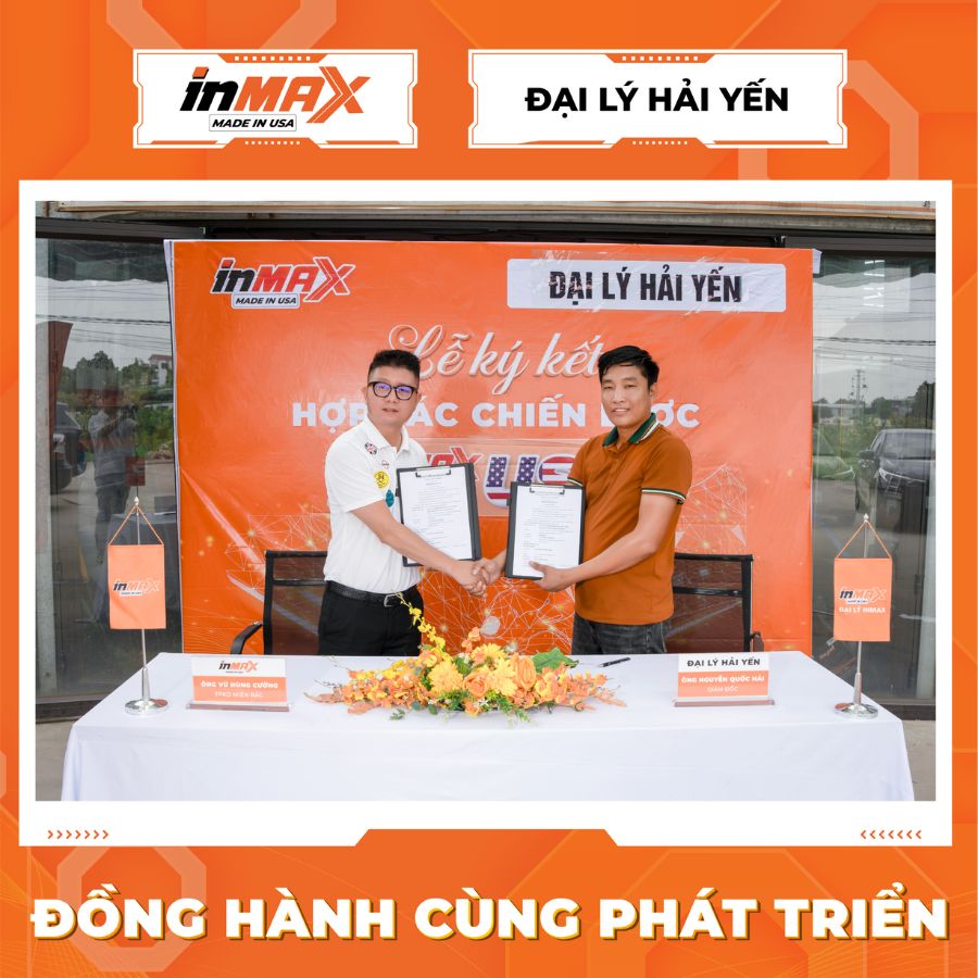 INMAX Việt Nam & Gara ô tô Hải Yến ký kết thỏa thuận hợp tác chiến lược