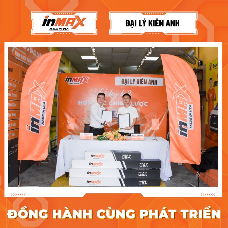 INMAX Việt Nam & Nội thất ô tô Kiên Anh ký kết thỏa thuận hợp tác chiến lược