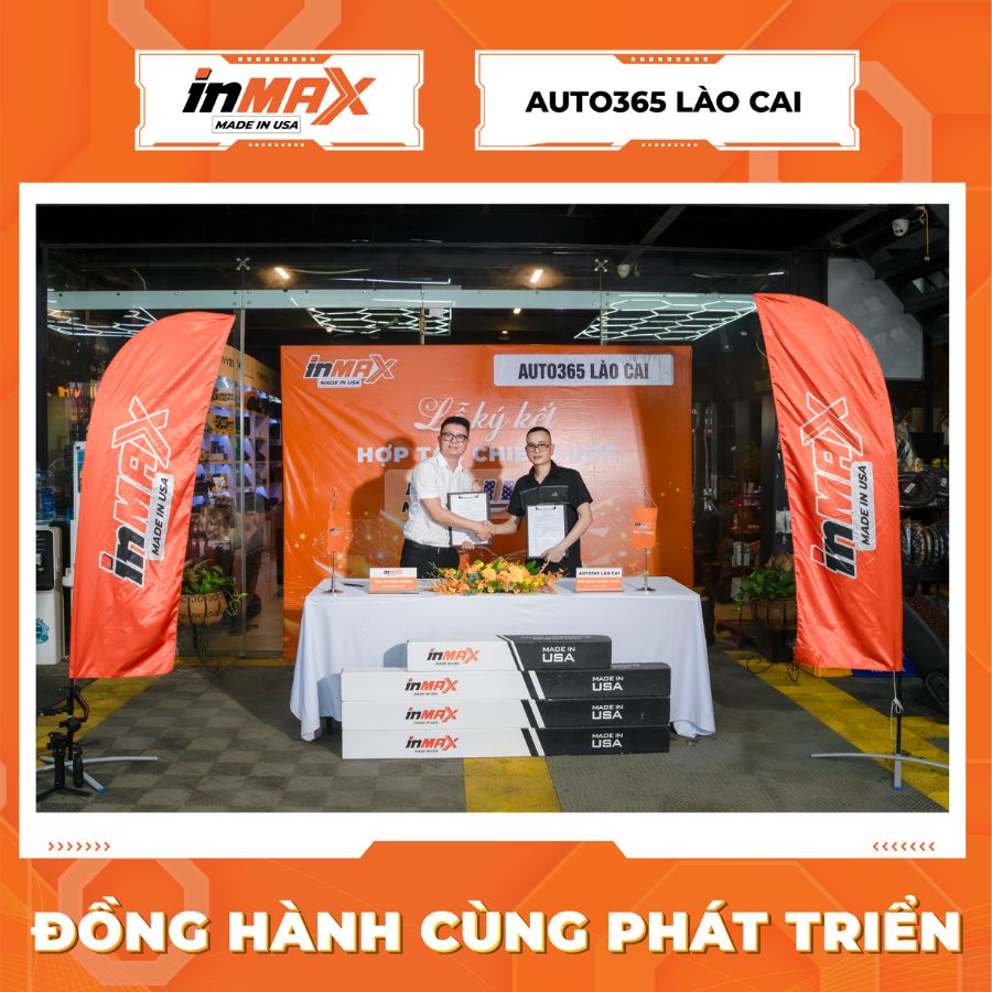 INMAX Việt Nam & Auto365 Lào Cai ký kết thỏa thuận hợp tác chiến lược