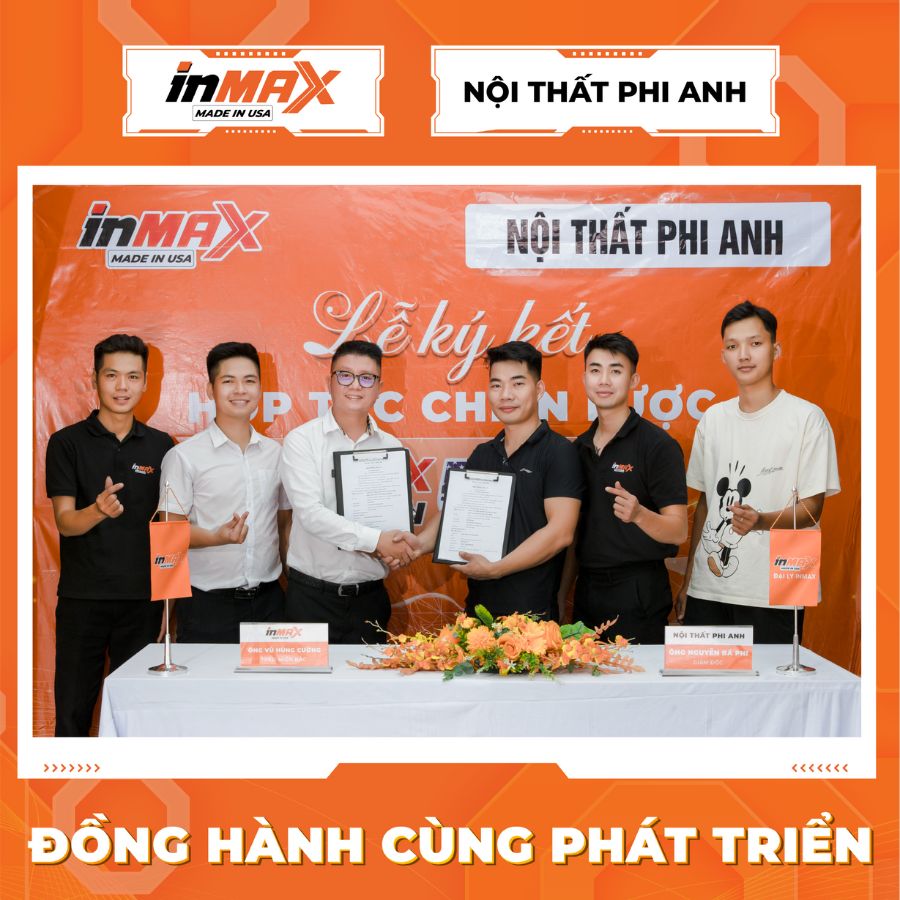 Nội thất ô tô Phi Anh chính thức trở thành Đại lý INMAX chính hãng