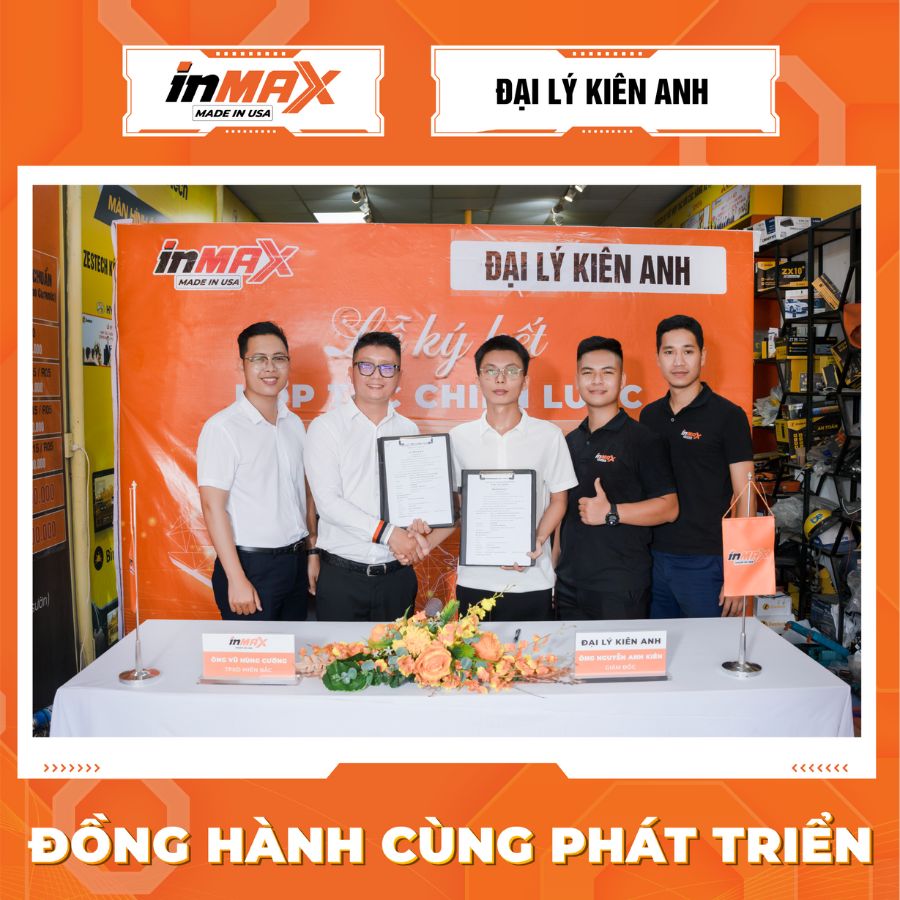 INMAX và KIÊN ANH AUTO sẽ kiến tạo lên tương lai mới cho ngành dịch vụ chăm sóc xe hơi