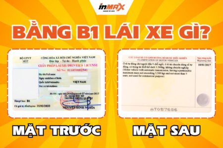 Bằng B1 lái xe gì? Giải đáp tất cả thắc mắc về GPLX B1