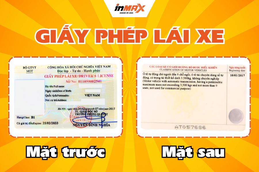 Bằng lái xe màu gì?