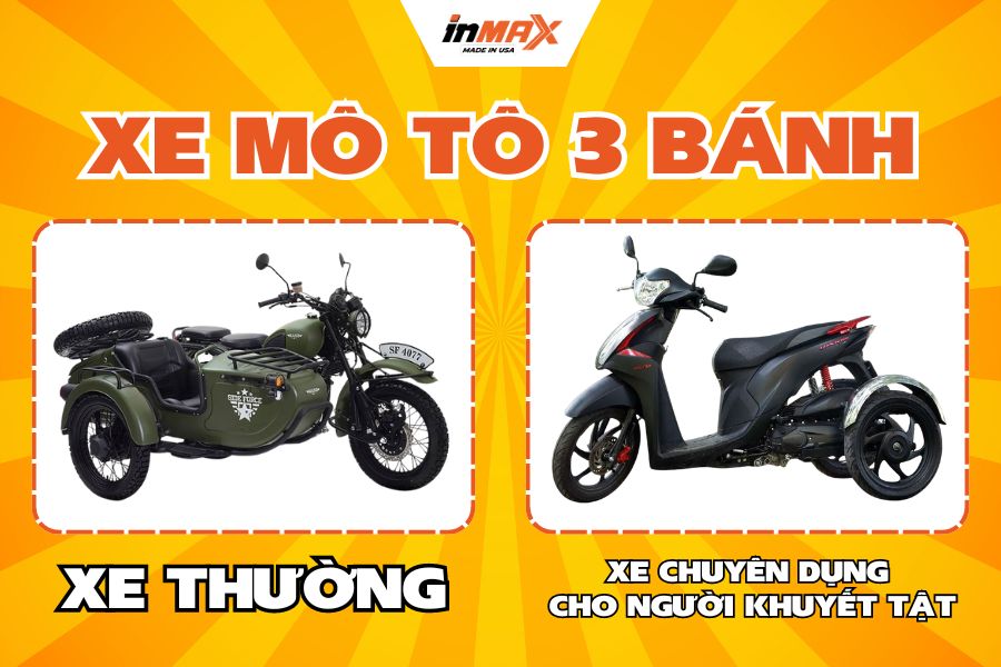 Bằng A3 lái xe gì - Xe mô tô 3 bánh