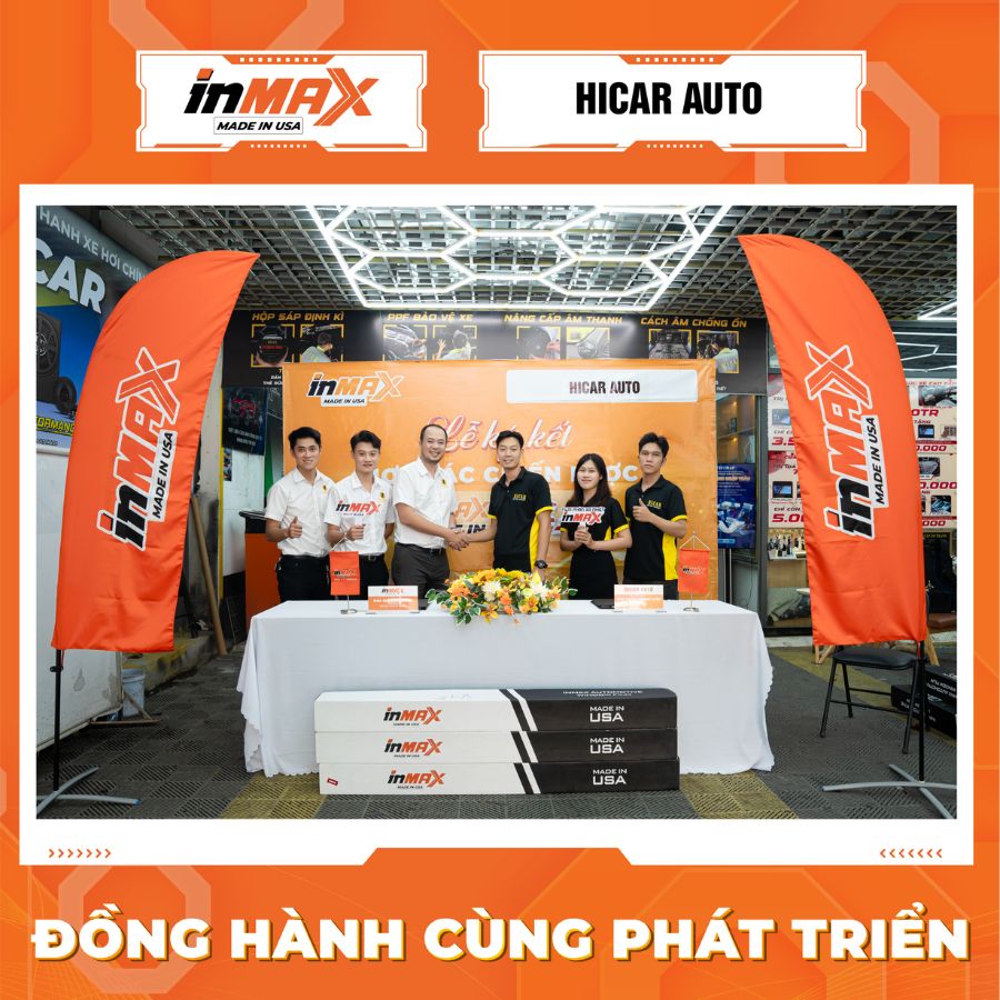 Inmax Việt Nam và HiCar Auto cam kết cùng phát triển bền vững