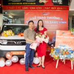 INMAX VIỆT NAM TRAO TẶNG XE VINFAST VF3 CHO ĐẠI LÝ SÁNG VỊNH AUTO