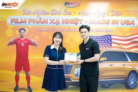 Trải nghiệm phim phản xạ nhiệt INMAX tại Auto365 Ninh Bình