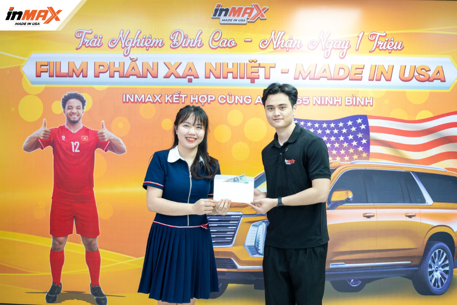 Trải nghiệm phim phản xạ nhiệt INMAX tại Auto365 Ninh Bình