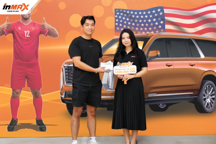 Nhận thưởng 1.000.000 VNĐ sau khi trải nghiệm Film phản xạ nhiệt INMAX
