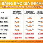 Giá phim phản xạ nhiệt Inmax và khuyến mãi mới nhất