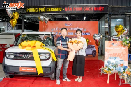 INMAX VIỆT NAM TRAO TẶNG XE VINFAST VF3 CHO AUTO365 HÀ GIANG