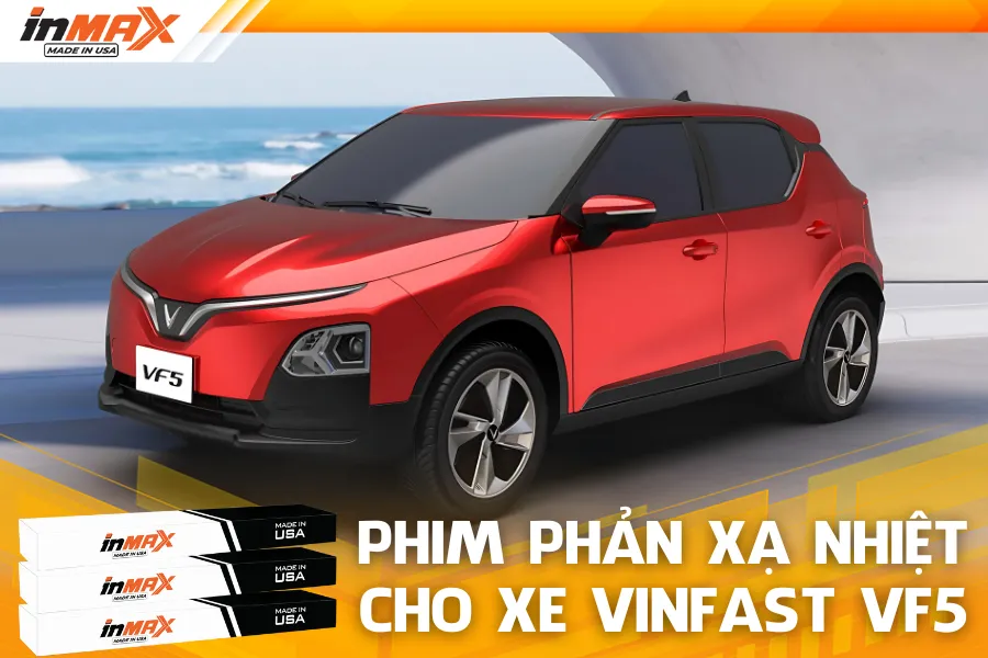 Dán phim phản xạ nhiệt cho xe VinFast VF5