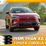 Dán phim phản xạ nhiệt cho xe Toyota Corolla Cross