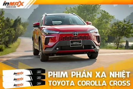 Dán phim phản xạ nhiệt cho xe Toyota Corolla Cross