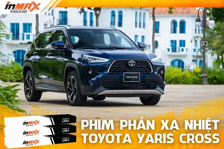 Dán phim phản xạ nhiệt cho xe Toyota Yaris Cross