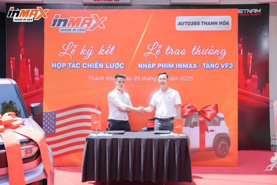 Inmax ký kết và trao VF3 cho Auto365 Thanh Hóa-3