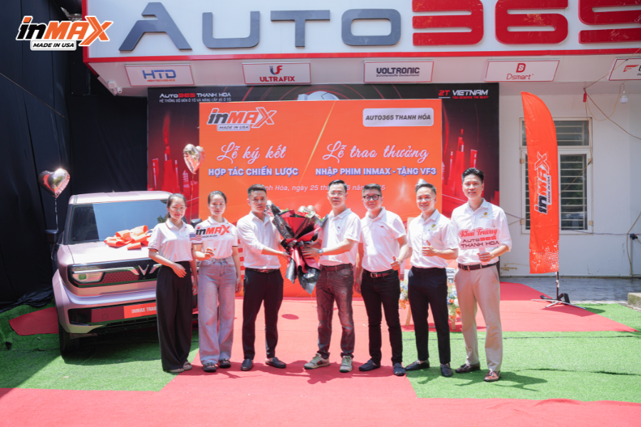 Inmax ký kết và trao VF3 cho Auto365 Thanh Hóa-4